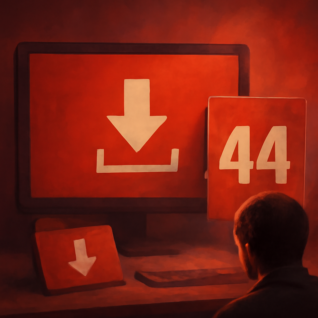 Illustration of troubleshooting steps for 44 Lottery login.