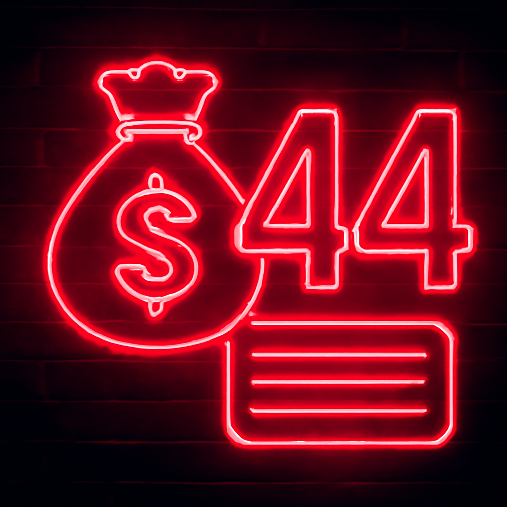 Icon representing 44 Lottery Updates.