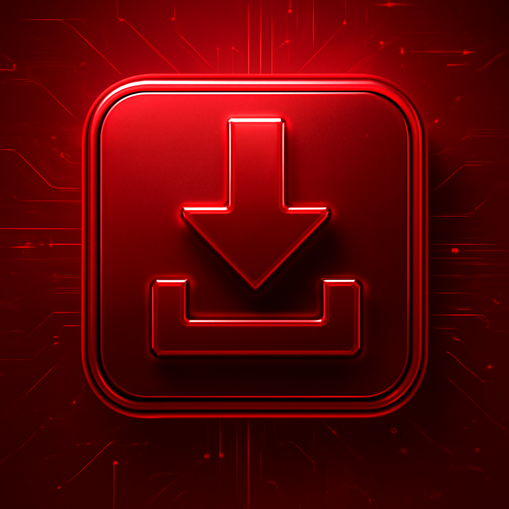 An educational diagram depicting the steps for safely downloading the 44 Lottery app.
