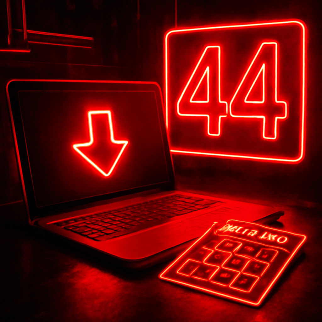 Illustration of troubleshooting steps for 44 Lottery login.