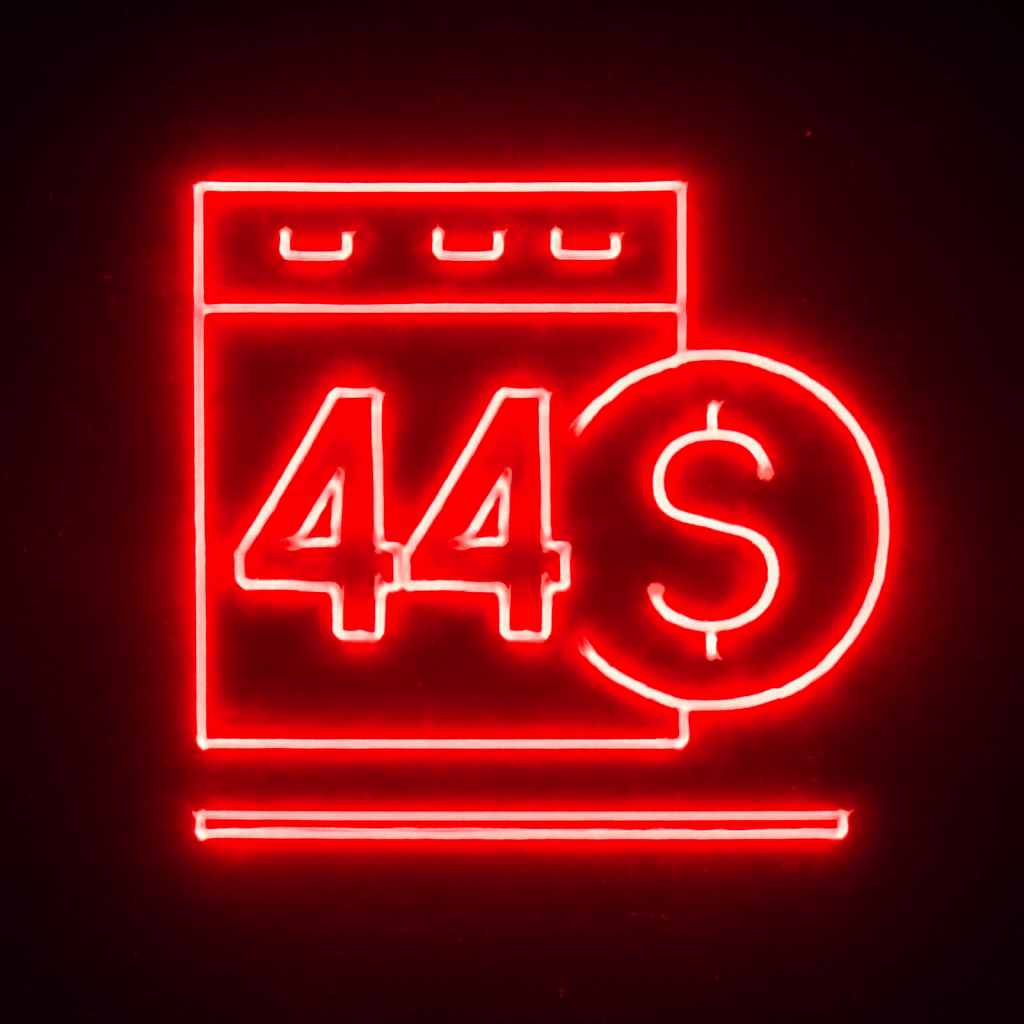 Icon representing login support for 44 Lottery.