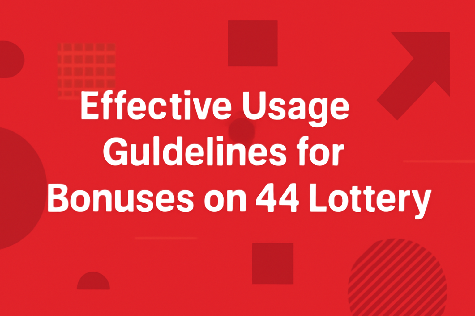 Hero image depicting the installation process for the 44 Lottery app.