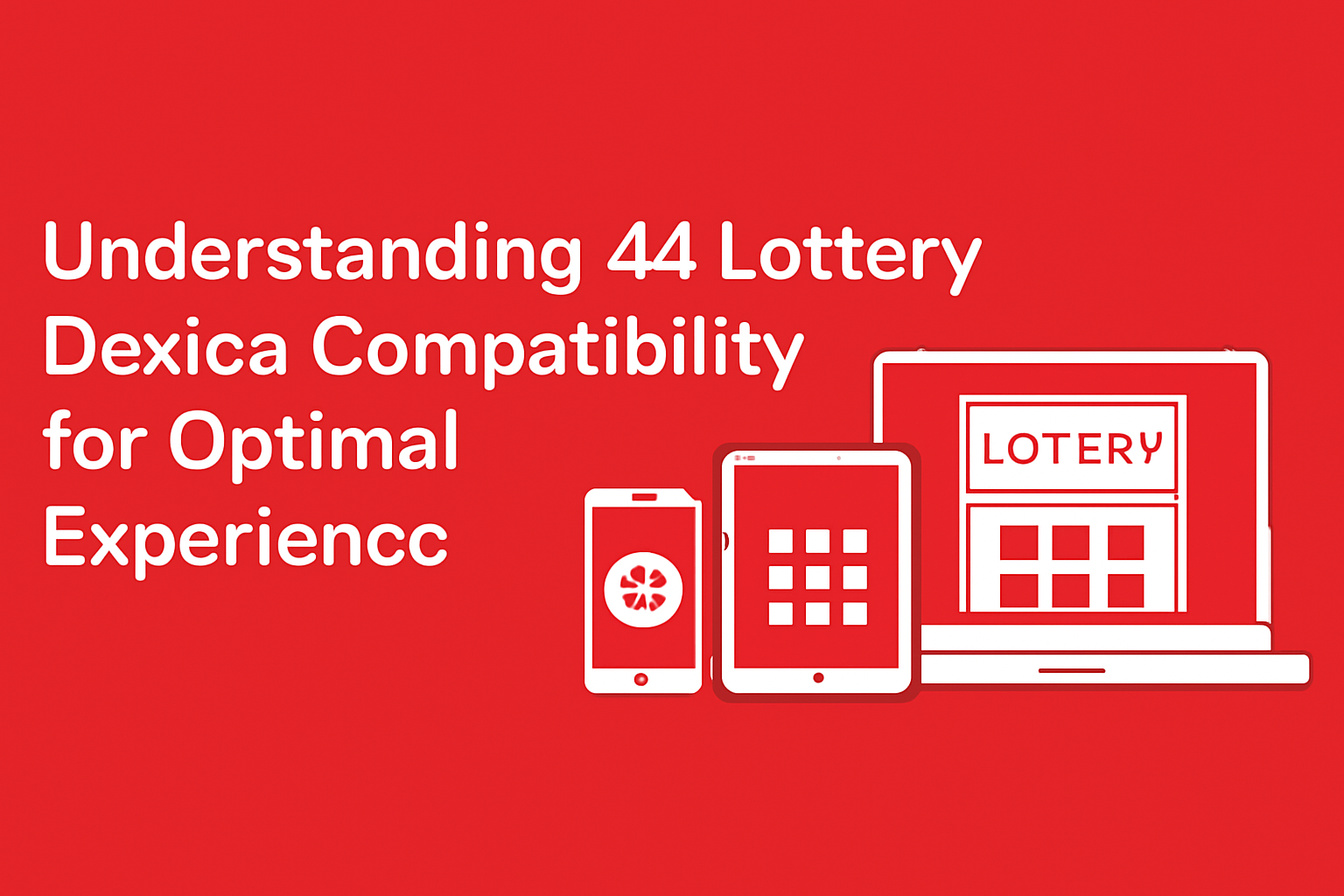 Informational graphic about 44 Lottery Updates.