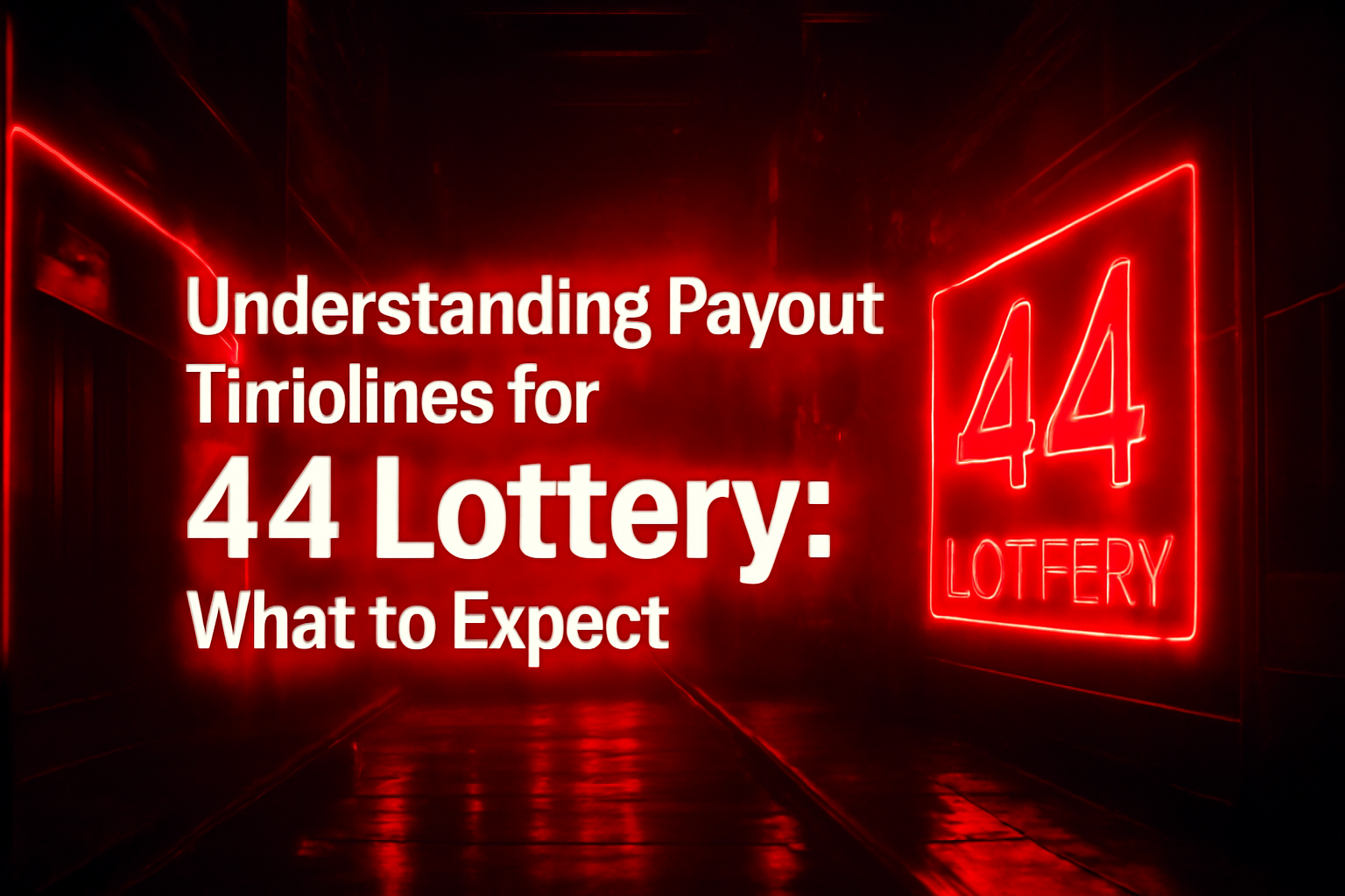 An instructional visual guide about the 44 Lottery update process.