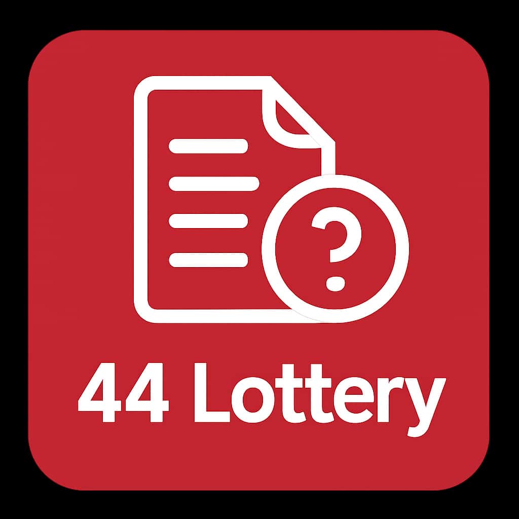 Icon representing 44 Lottery System Requirements Overview.