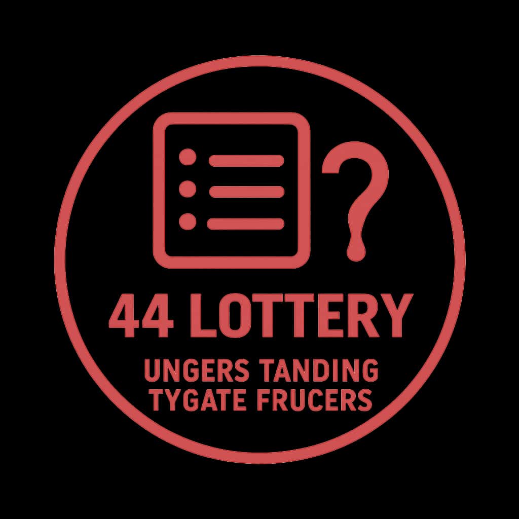 An icon highlighting the 44 Lottery update process.