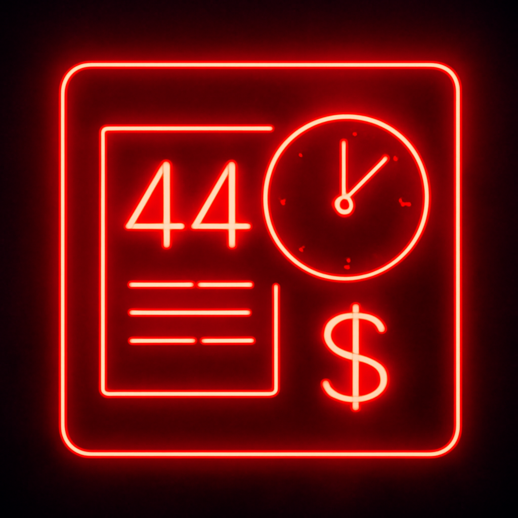 Icon representing 44 Lottery Login Guide.